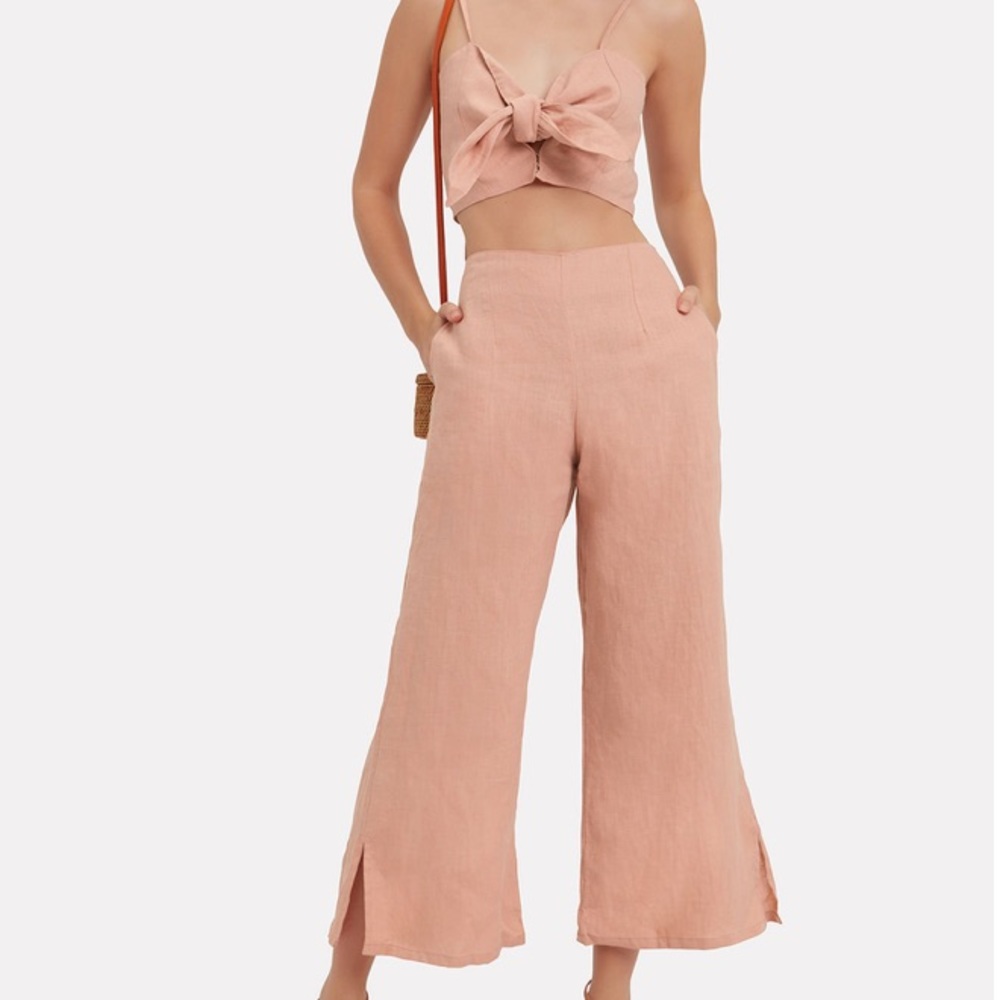 Faithful the Brand two piece linen set